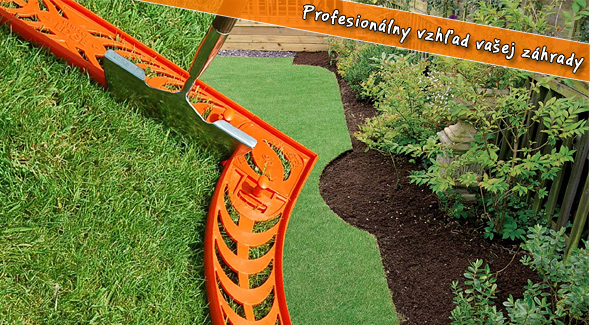 Perfect Edge - perfektne upravená záhradka, ktorú vám budú susedia závidieť. Fotka zľavy: Profesionálny vzhľad záhrady so systémom Perfect Edge len za 58,80€ aj s poštovným. Jedinečné a kreatívne riešenie pre profesionálne upravené trávniky aj kvetinové záhony s 51% zľavou.