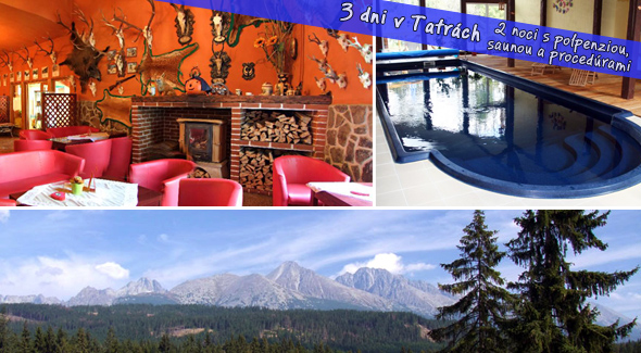 Clubhotel Nezábudka - 3 dni vrátane polpenzie Fotka zľavy: Tatry za super cenu! 3 dni v Clubhoteli*** Nezábudka vrátane polpenzie, procedúr, večere v Kolibe a wellnessu len za 36,26€